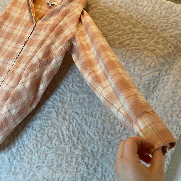 Madewell Central Long Sleeve In Danville Plaid - Picture 7 of 10